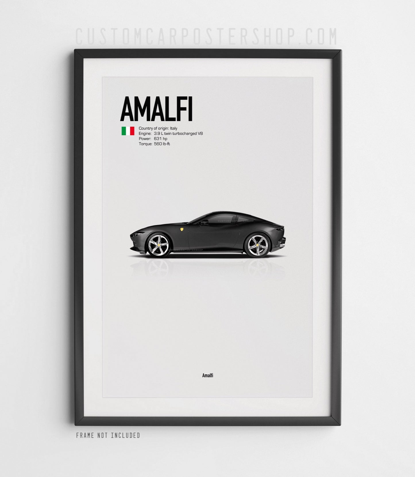 Ferrari Amalfi Poster