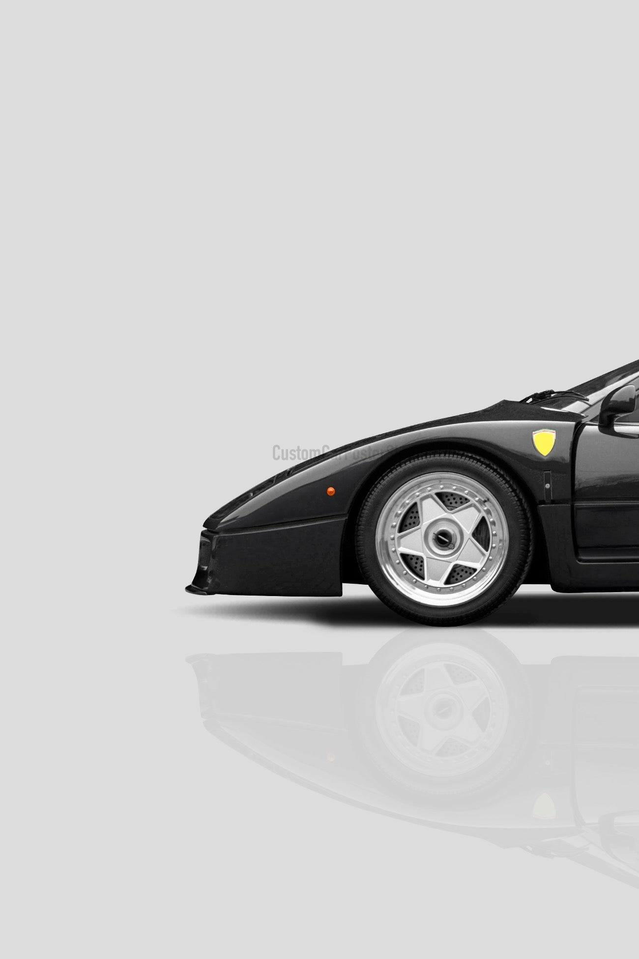 Ferrari F40 Poster