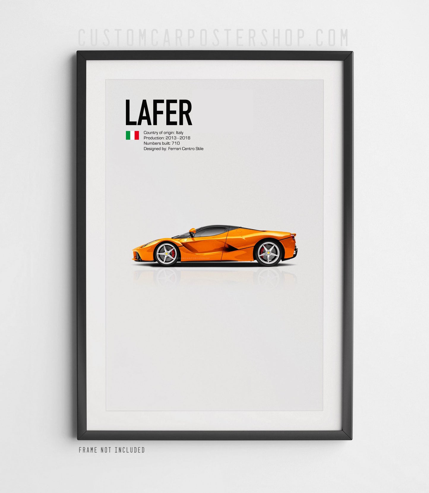 Ferrari LaFerrari Poster