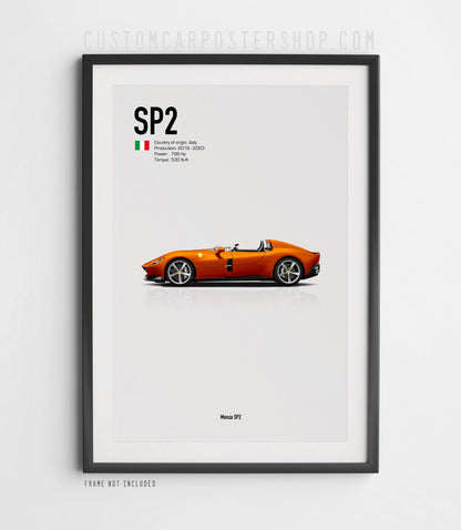 Ferrari Monza SP2 Poster