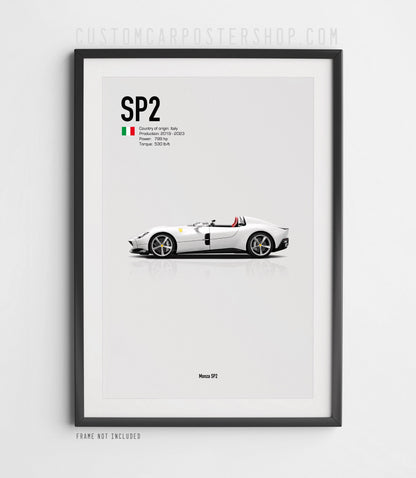 Ferrari Monza SP2 Poster