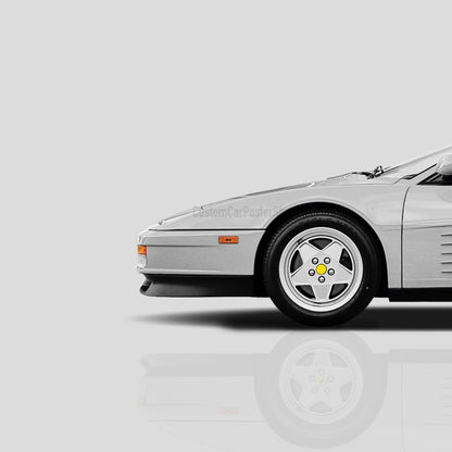 Ferrari Testarossa Poster