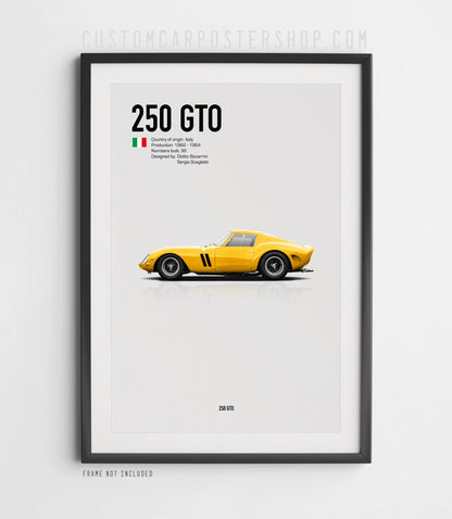 Ferrari 250 GTO Poster