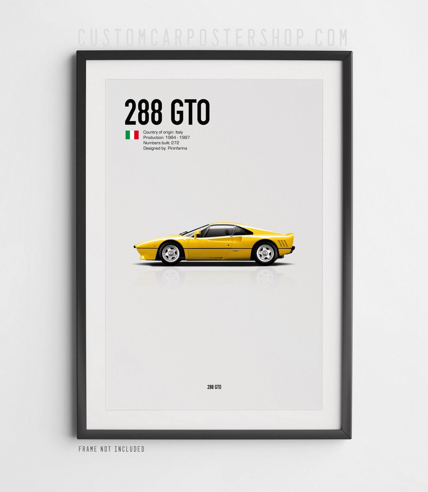 Ferrari 288 GTO Poster