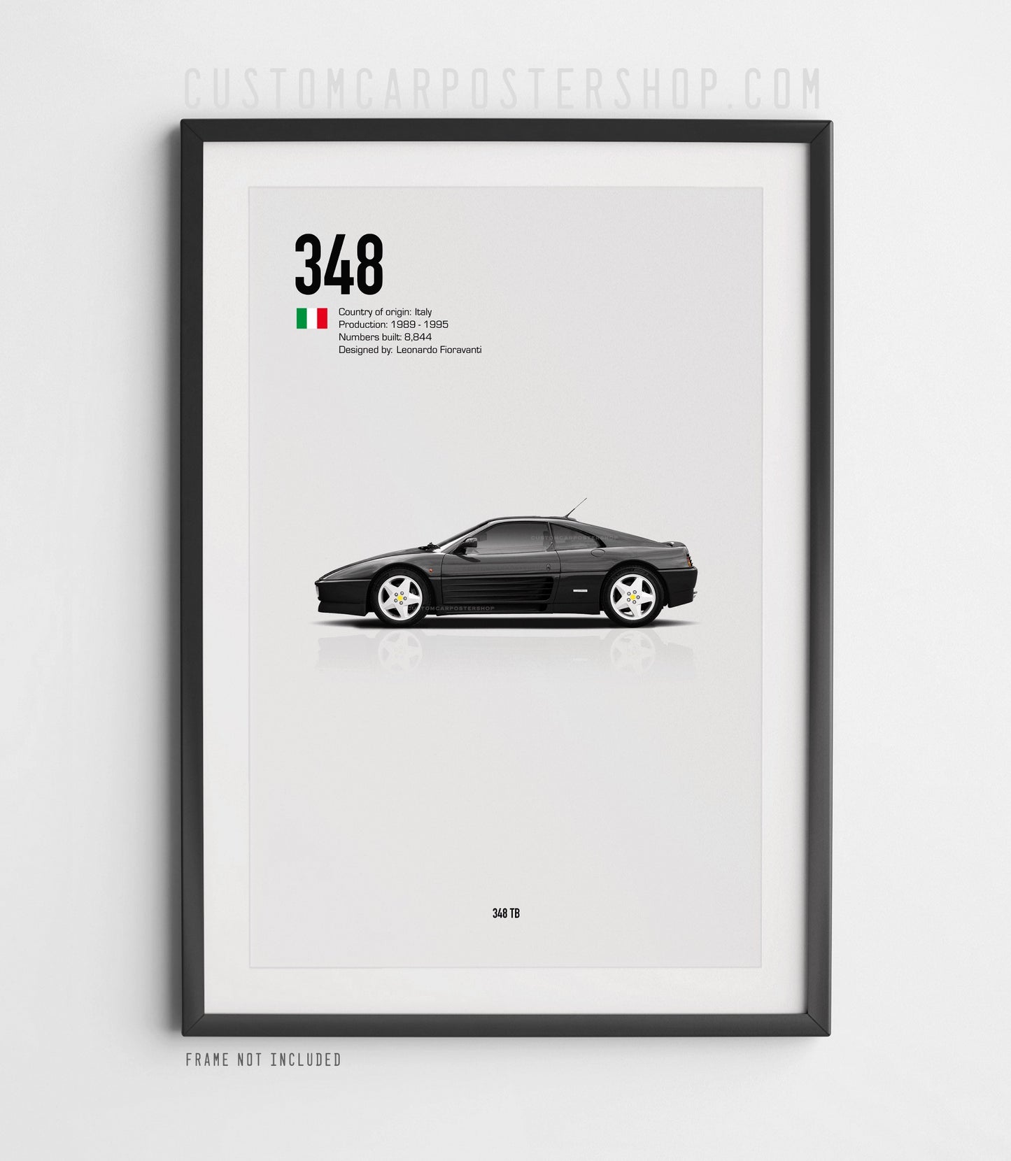 Ferrari 348 TB Poster