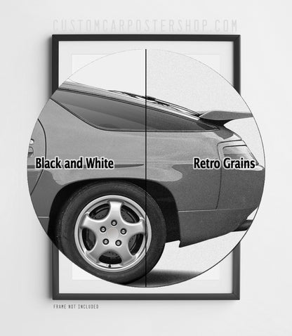 Porsche 928 S4 Retro Print Ad - Fire the Chauffeur