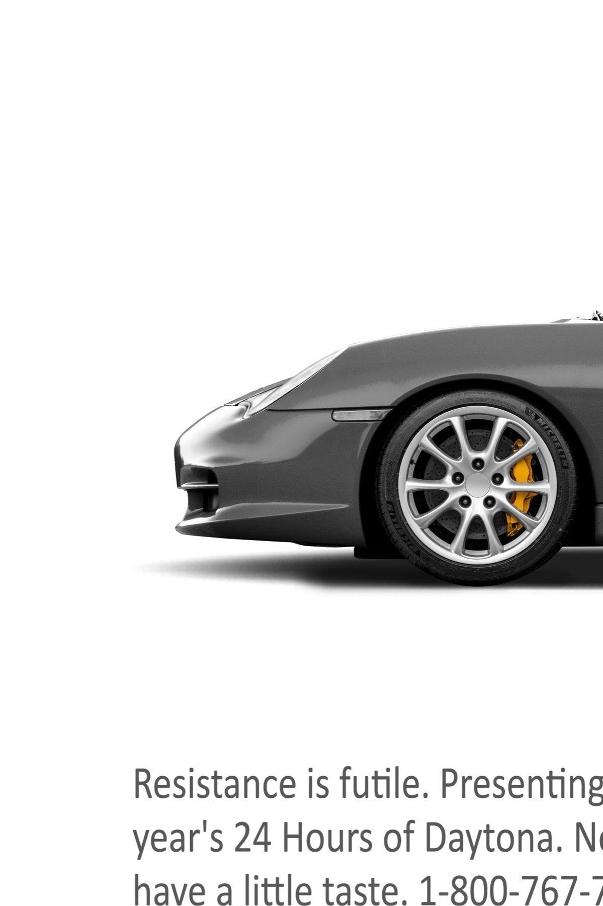 Porsche 996.2 911 GT3 Remastered Print Ad - Forbidden Fruit