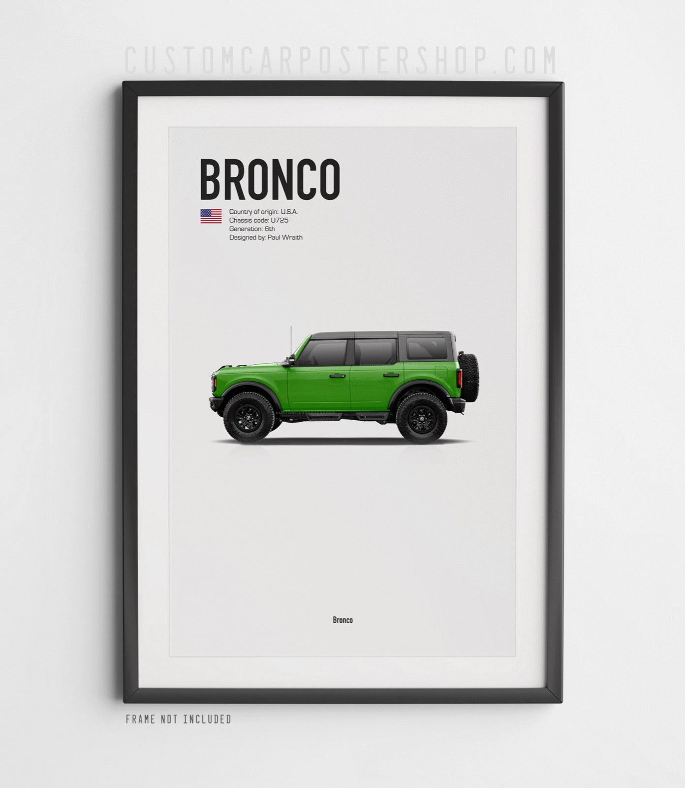 Ford Bronco (6th Gen) Poster