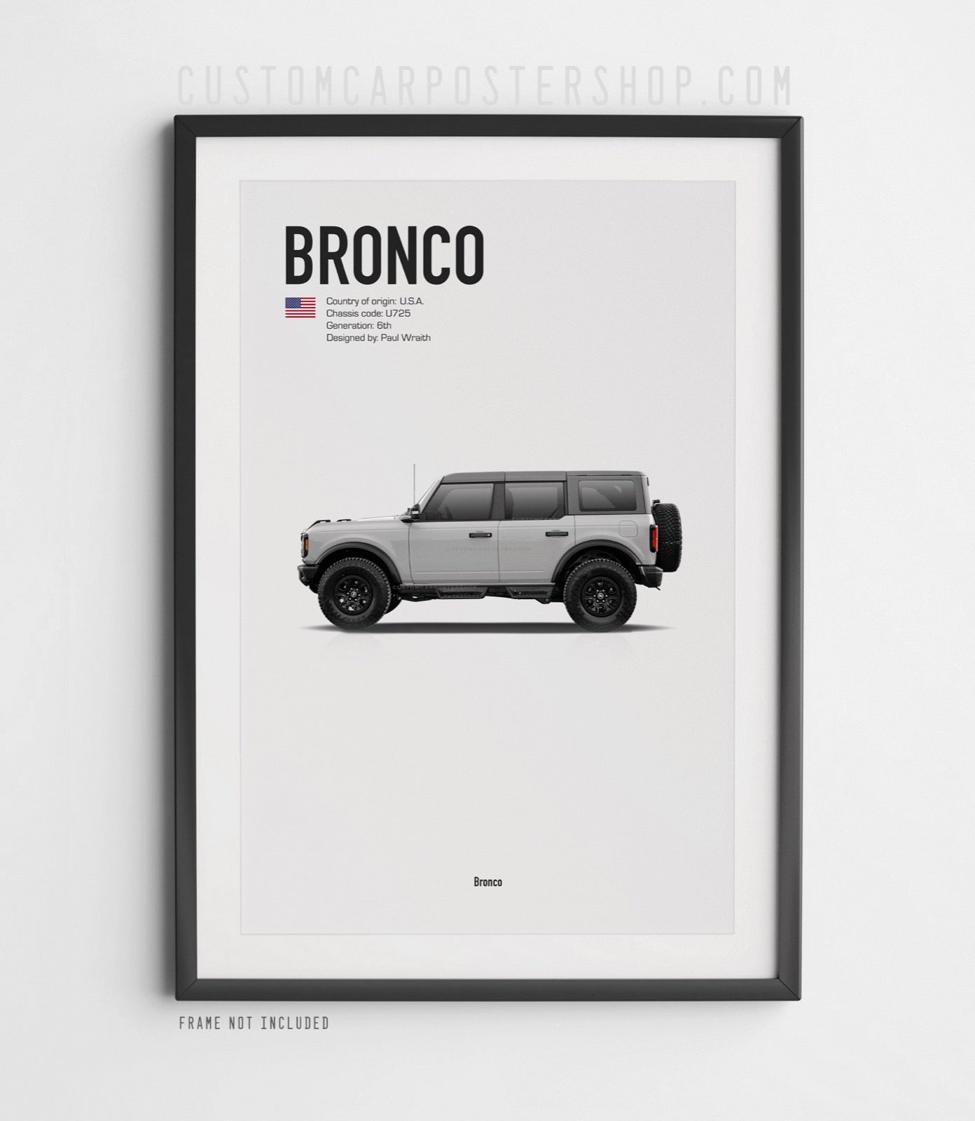 Ford Bronco (6th Gen) Poster