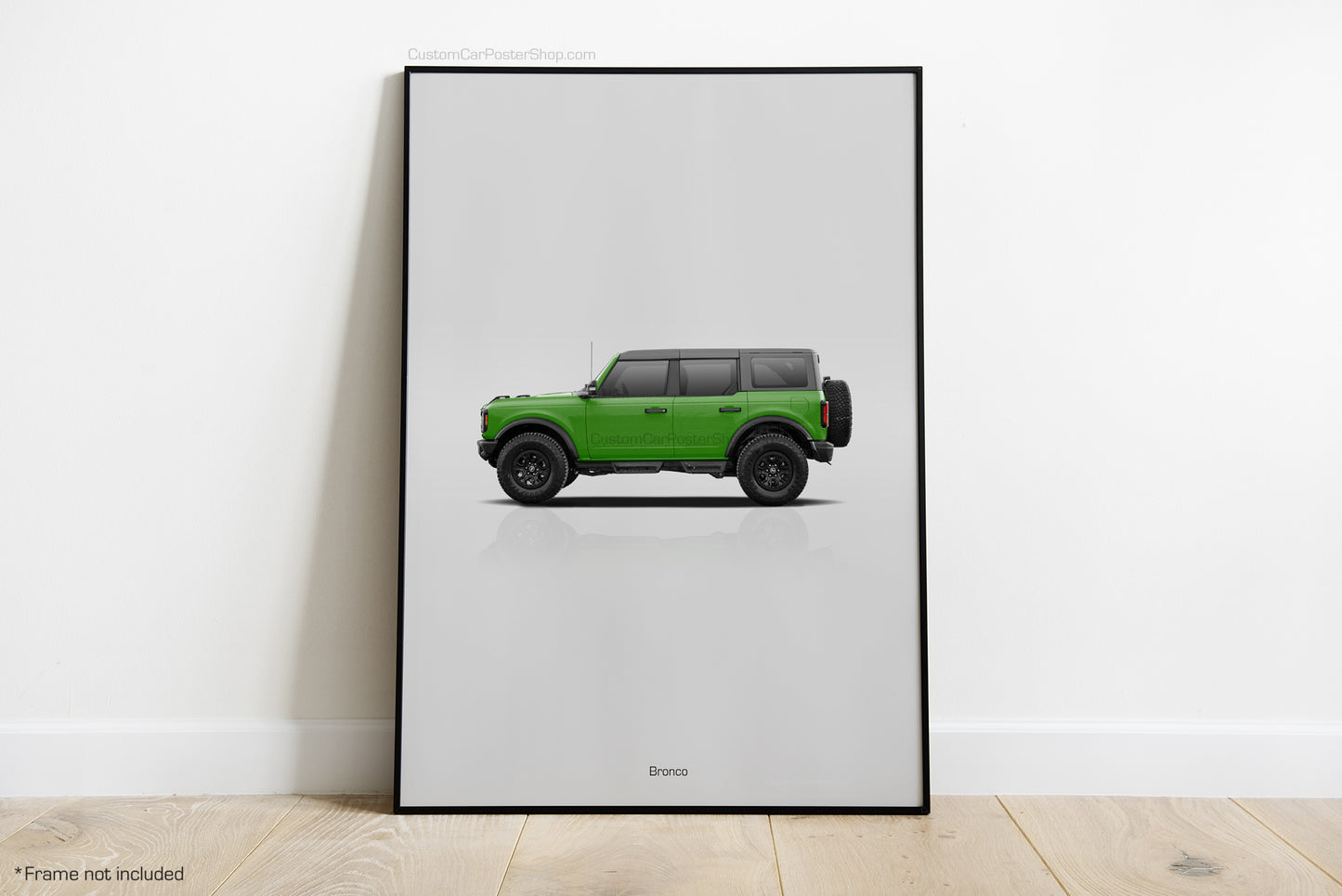 Ford Bronco Poster - 4x4 Art