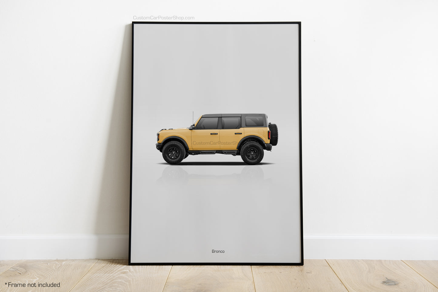 Ford Bronco Poster - 4x4 Art