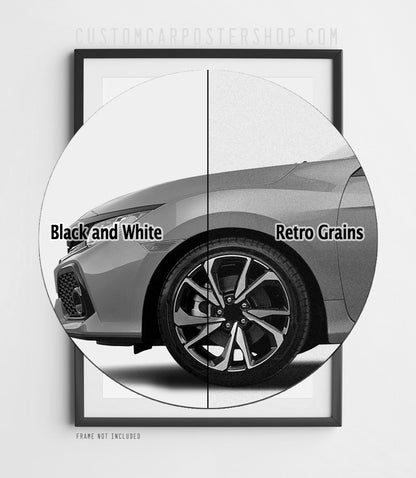 Honda Civic Si (10th Gen) Print Ad - Too Much Car