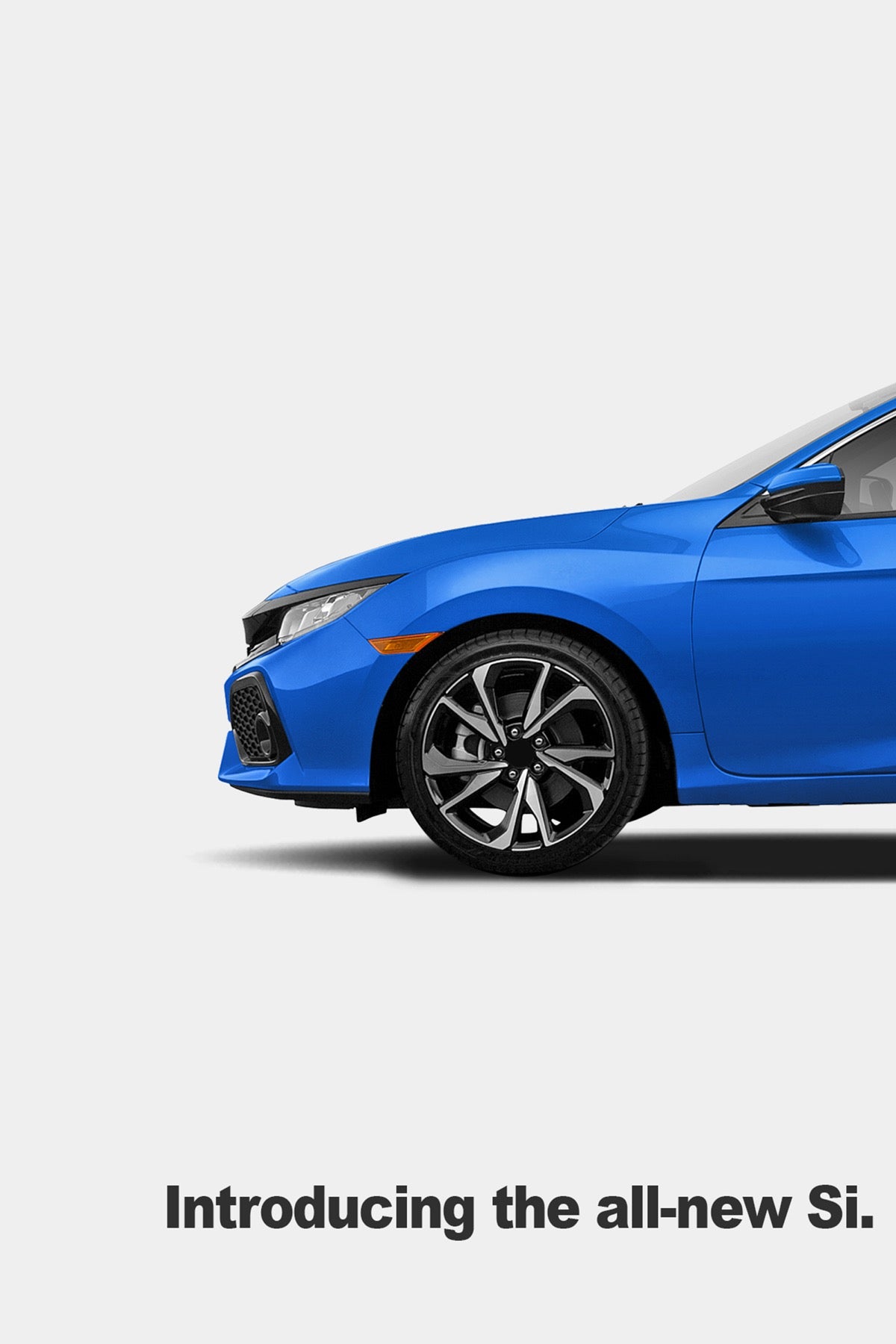 Honda Civic Si (10th Gen) Print Ad - Too Much Car