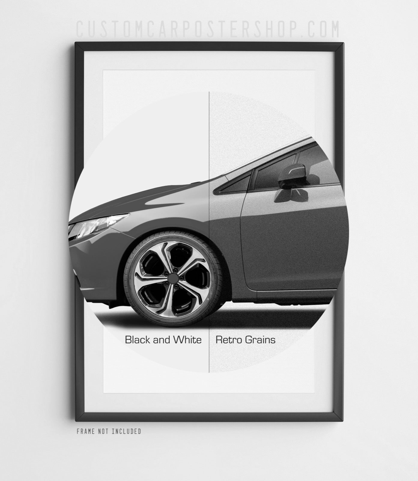 Honda Civic Si (10th Gen) Print Ad - Too Much Car