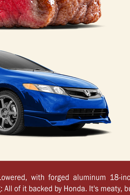 Honda Civic Si Mugen(8th Gen) Sedan Print Ad - It's Really Rare
