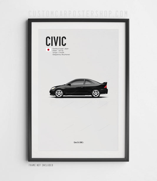 Honda Civic Si (2005) Coupe (Commissioned)