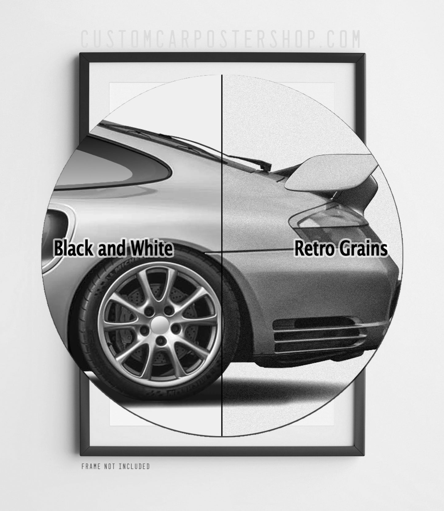 Porsche 996.2 911 GT2 Remastered Print Ad - Honed on the Racetrack