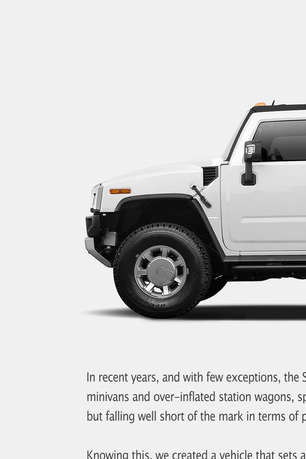 Hummer H2 (2002) Remastered Print Ad Poster– Need