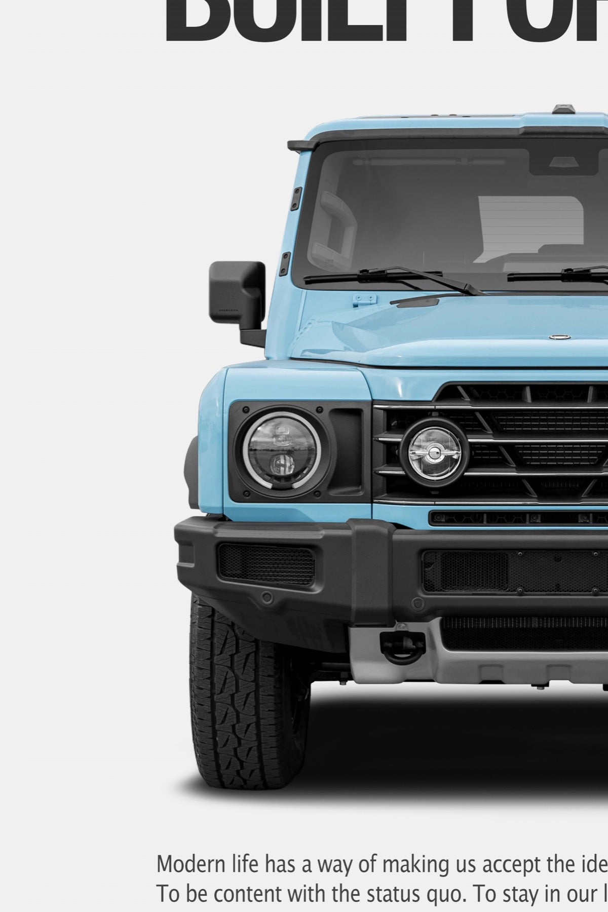 INEOS Grenadier Print Ad - Built for More