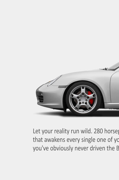 Porsche (987.1) Boxster S Print Ad - If You Had a Dime