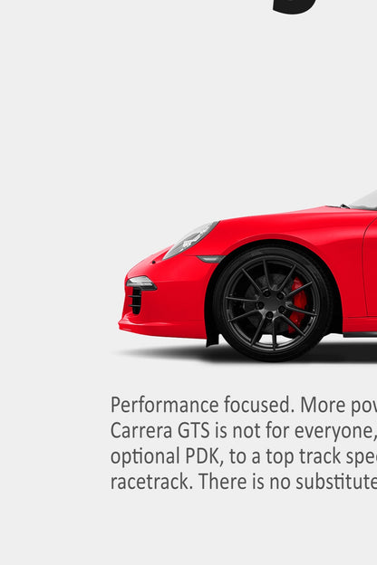 Porsche 911 (991.1) Carrera GTS Print Ad - Right Partner