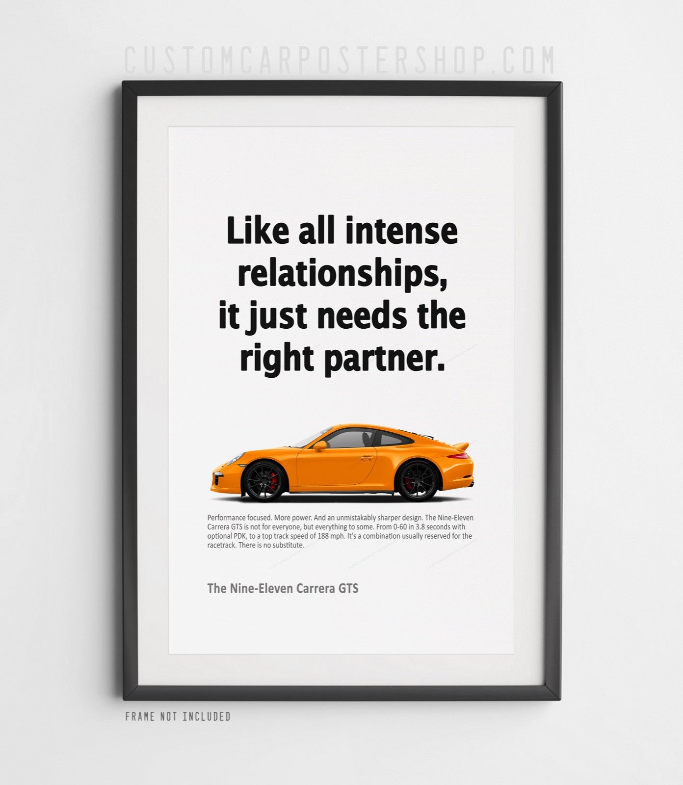 Porsche 911 (991.1) Carrera GTS Print Ad - Right Partner