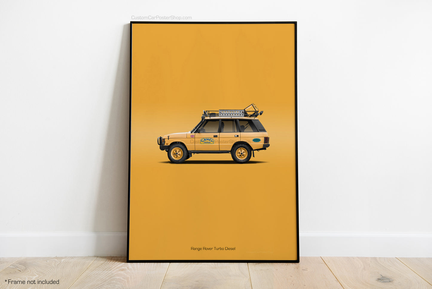Land Rover Range Rover Camel Trophy Tribute Wall Art - Liveries
