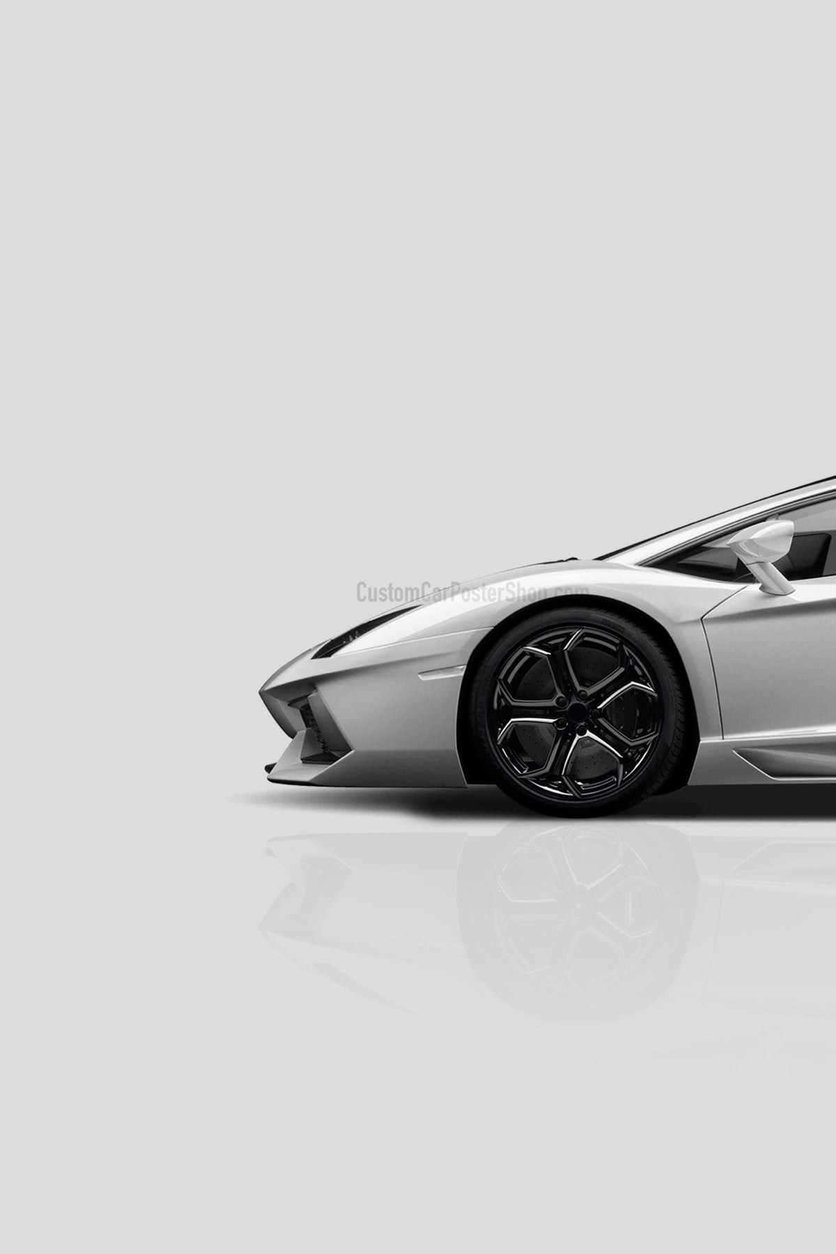 Lamborghini LP700 Aventaor Poster