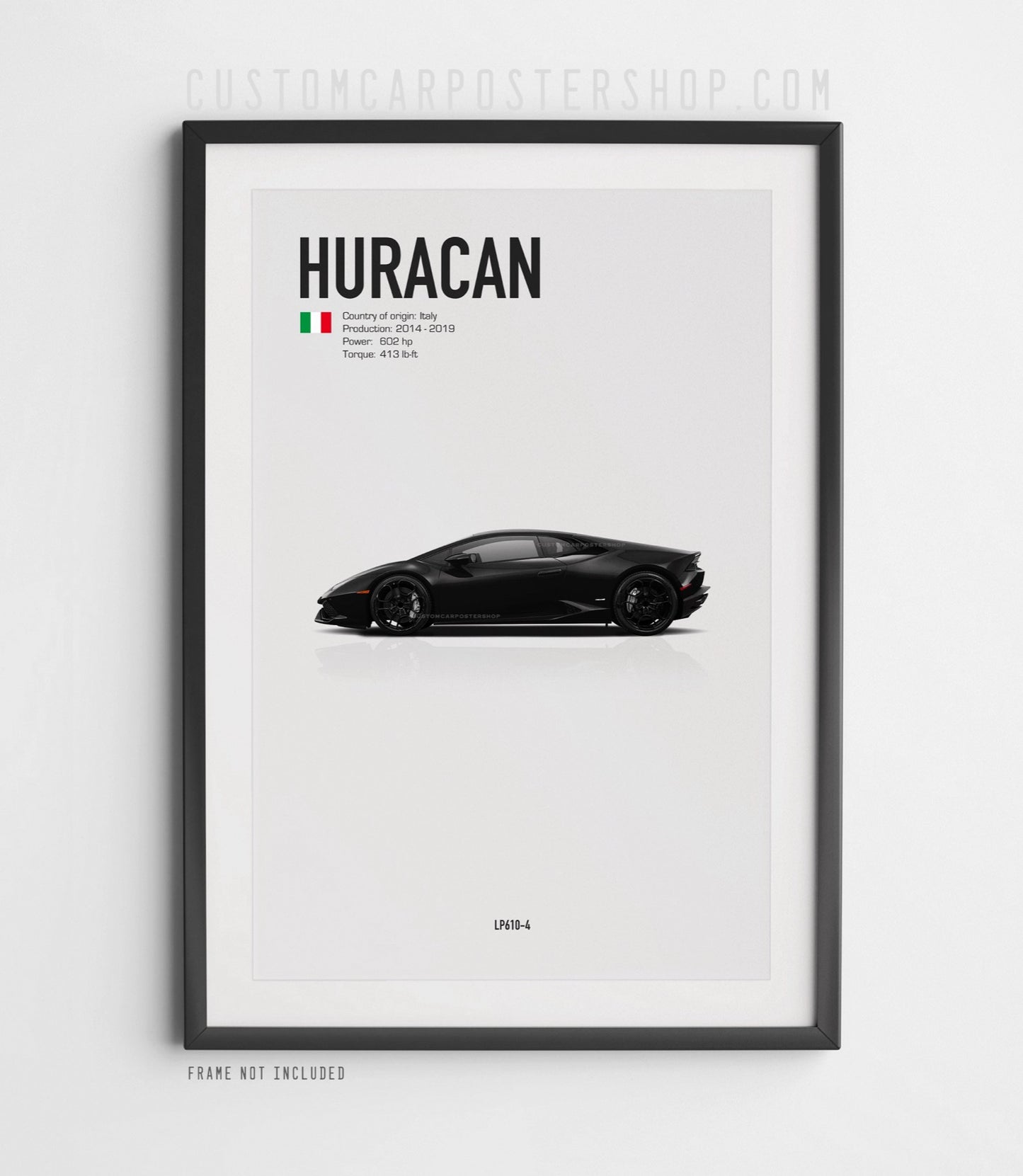 Lamborghini Huracán Poster