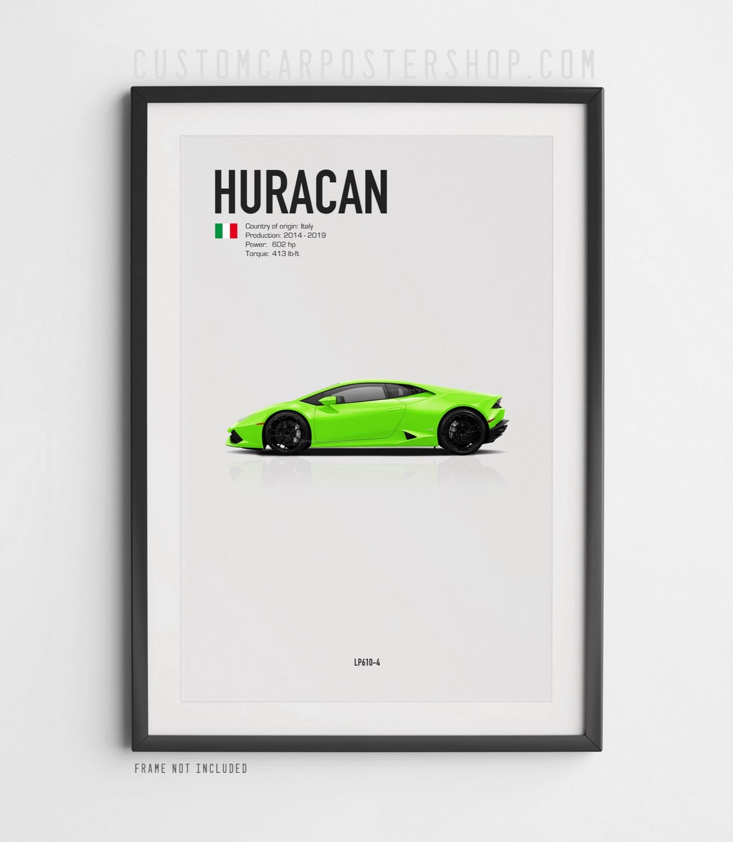 Lamborghini Huracán Poster