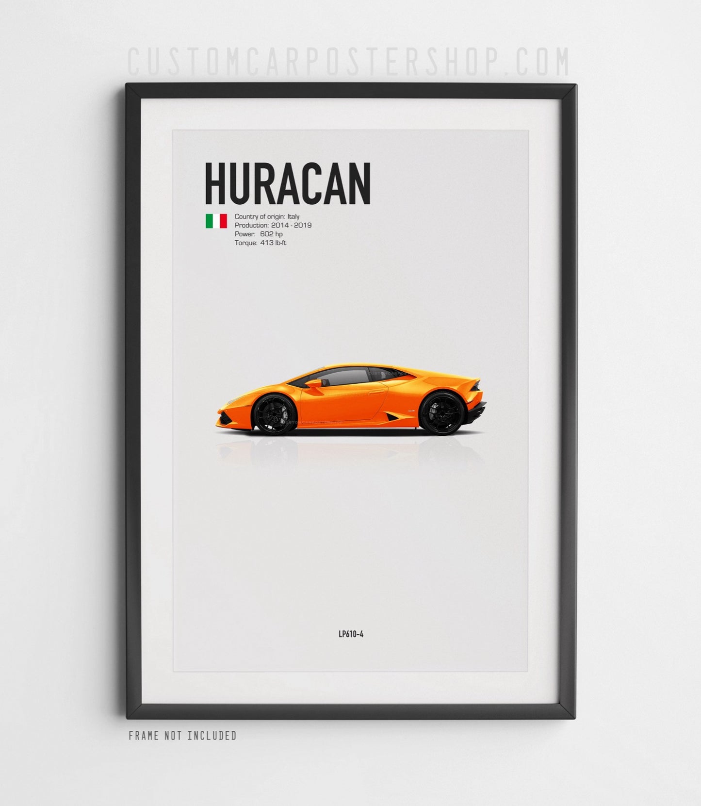 Lamborghini Huracán Poster