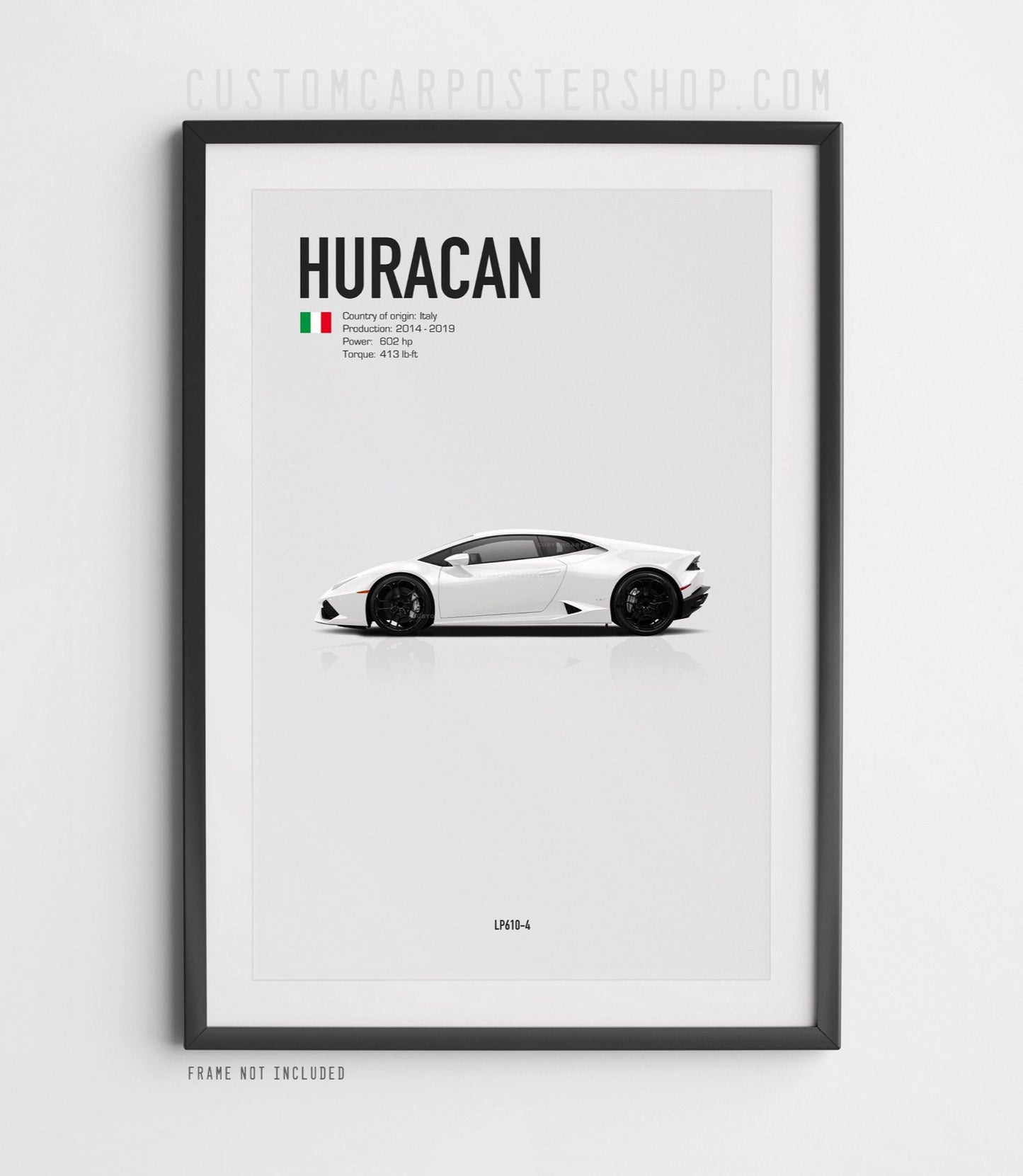 Lamborghini Huracán Poster