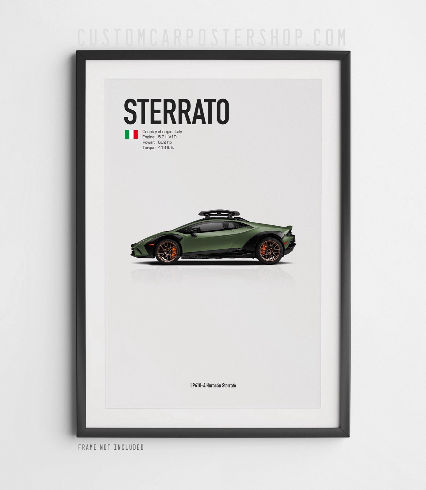 Lamborghini Huracán Sterrato Poster