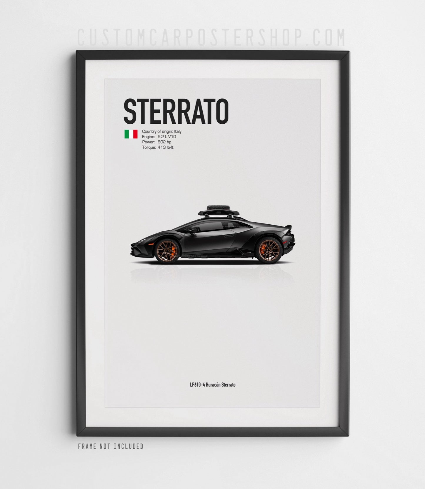 Lamborghini Huracán Sterrato Poster