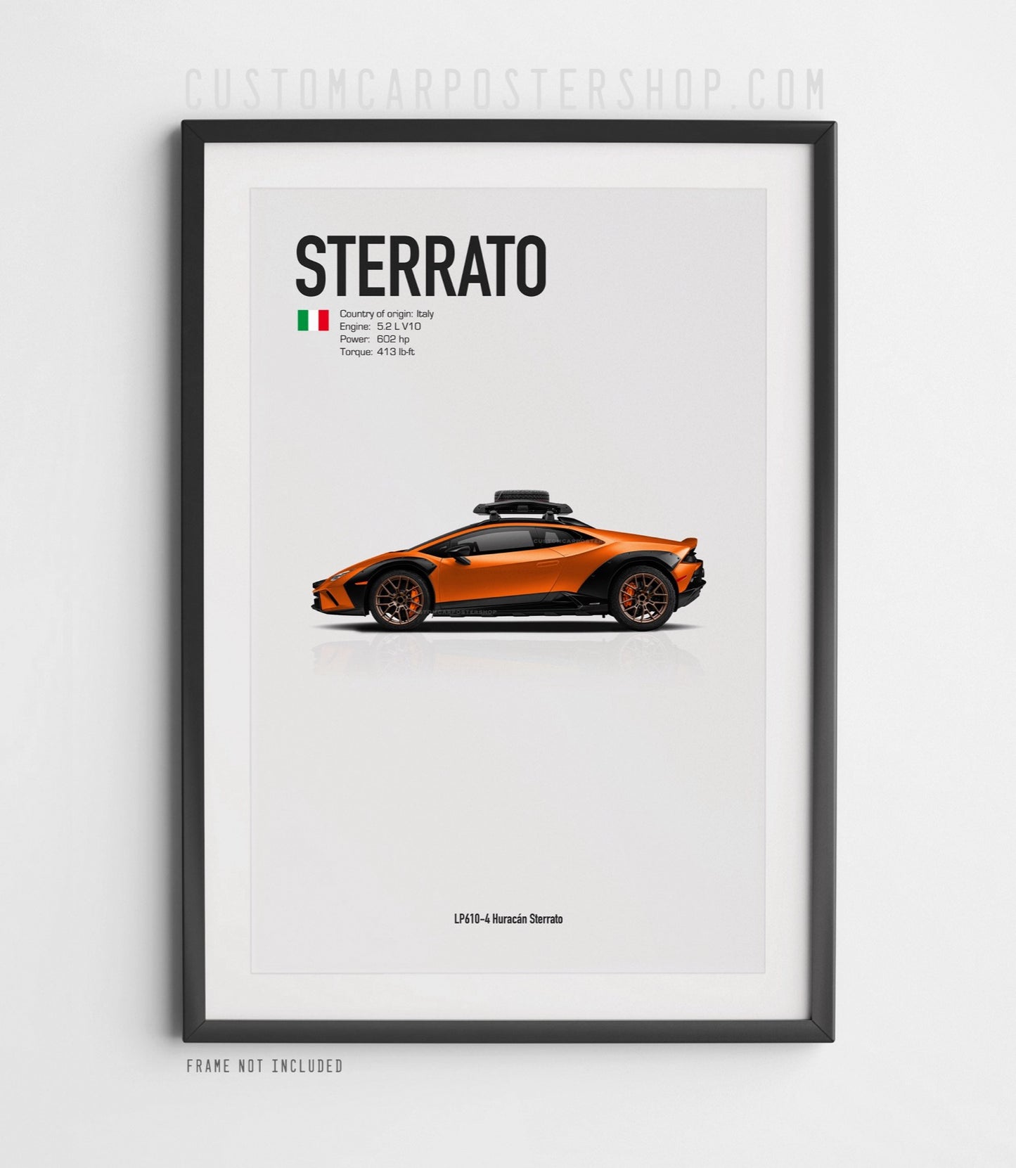 Lamborghini Huracán Sterrato Poster