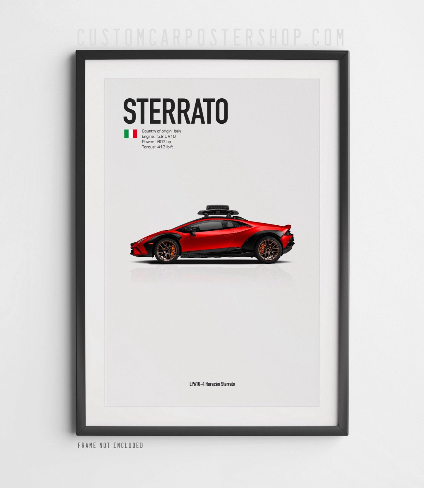 Lamborghini Huracán Sterrato Poster