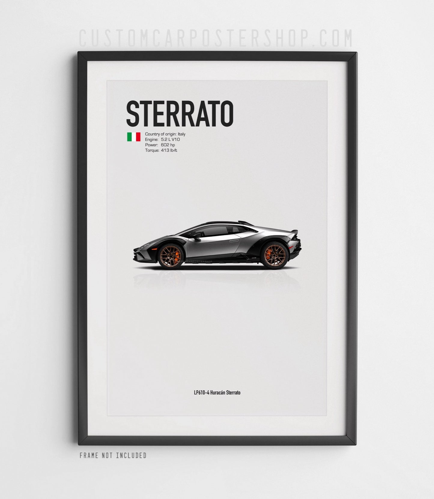 Lamborghini Huracán Sterrato Poster