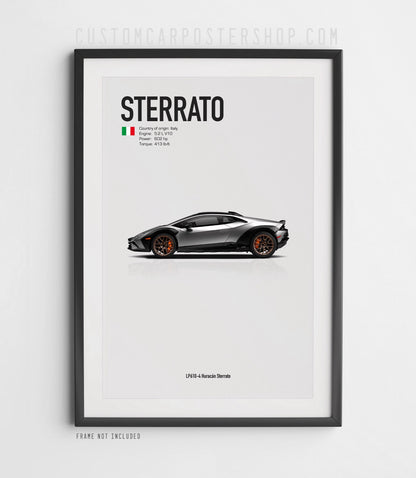Lamborghini Huracán Sterrato Poster