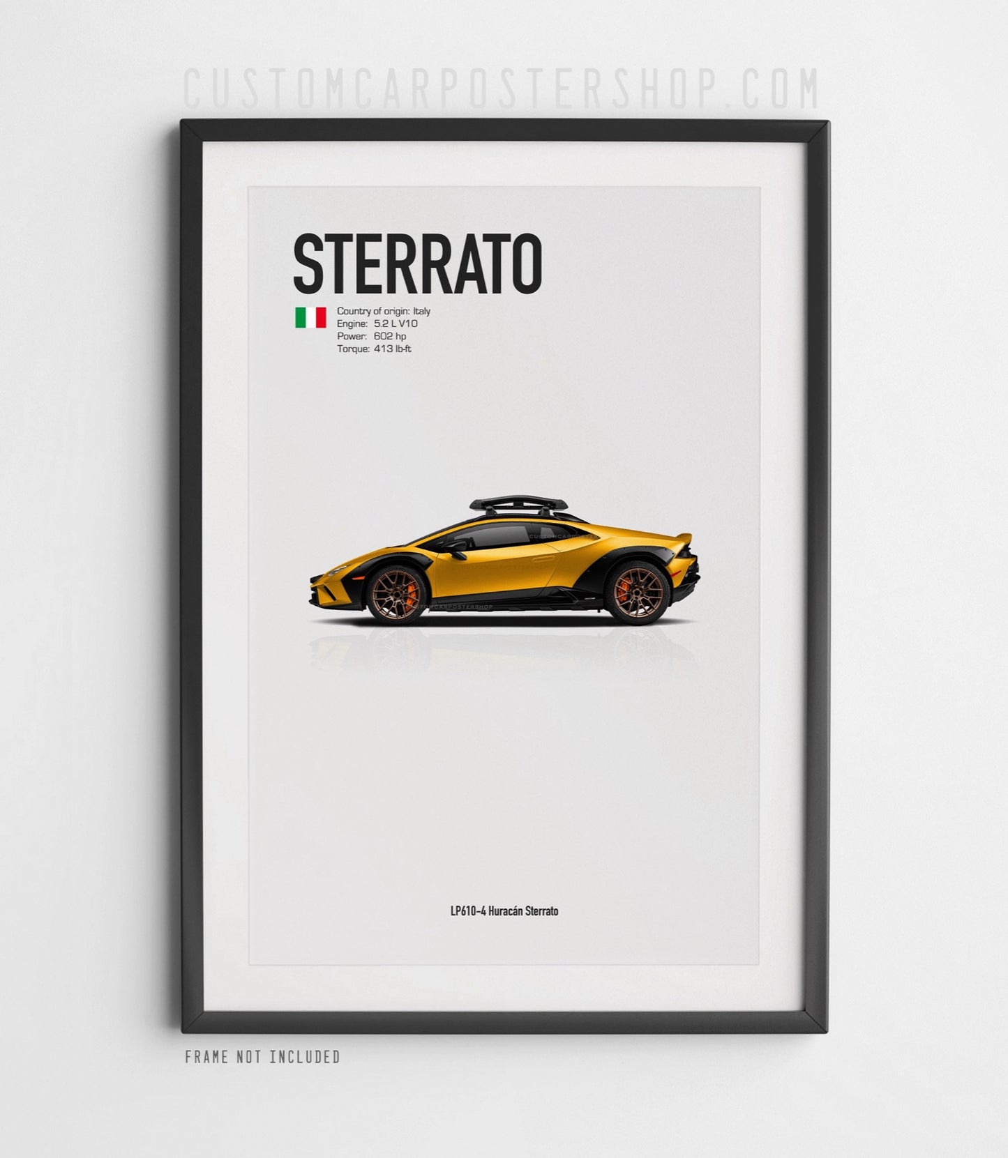 Lamborghini Huracán Sterrato Poster