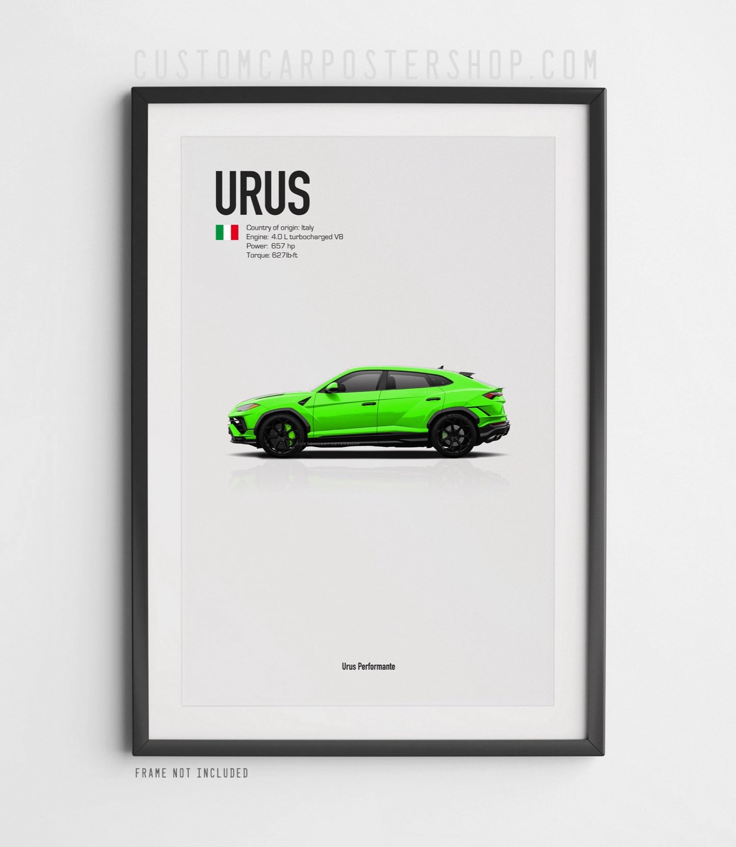 Lamborghini Urus Performante Poster