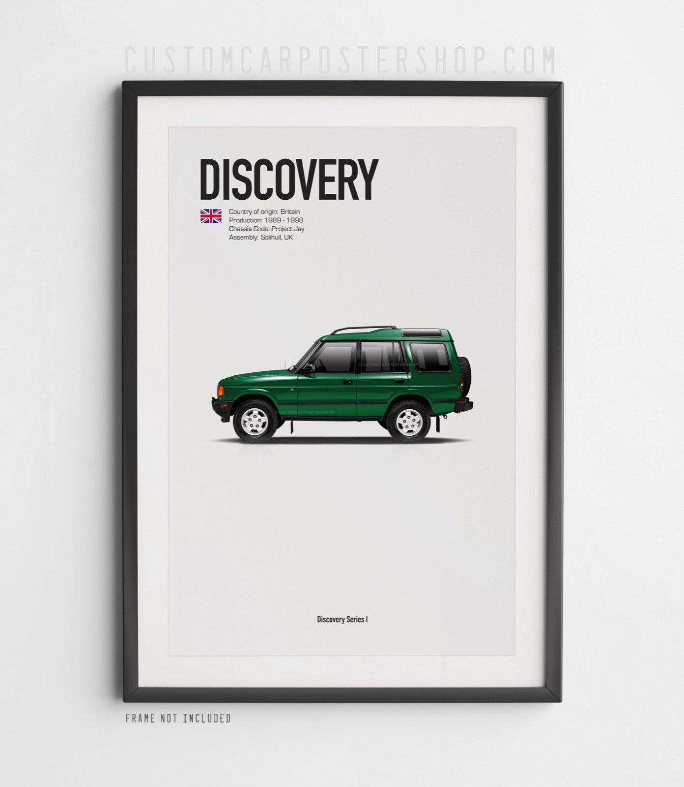 Land Rover Discovery Series I Poster