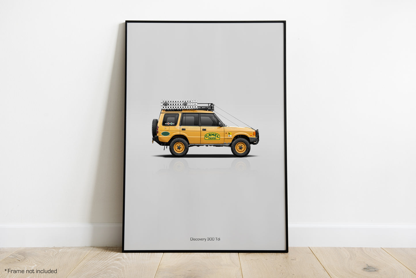 Land Rover Discovery Camel Trophy Tribute Wall Art - Liveries