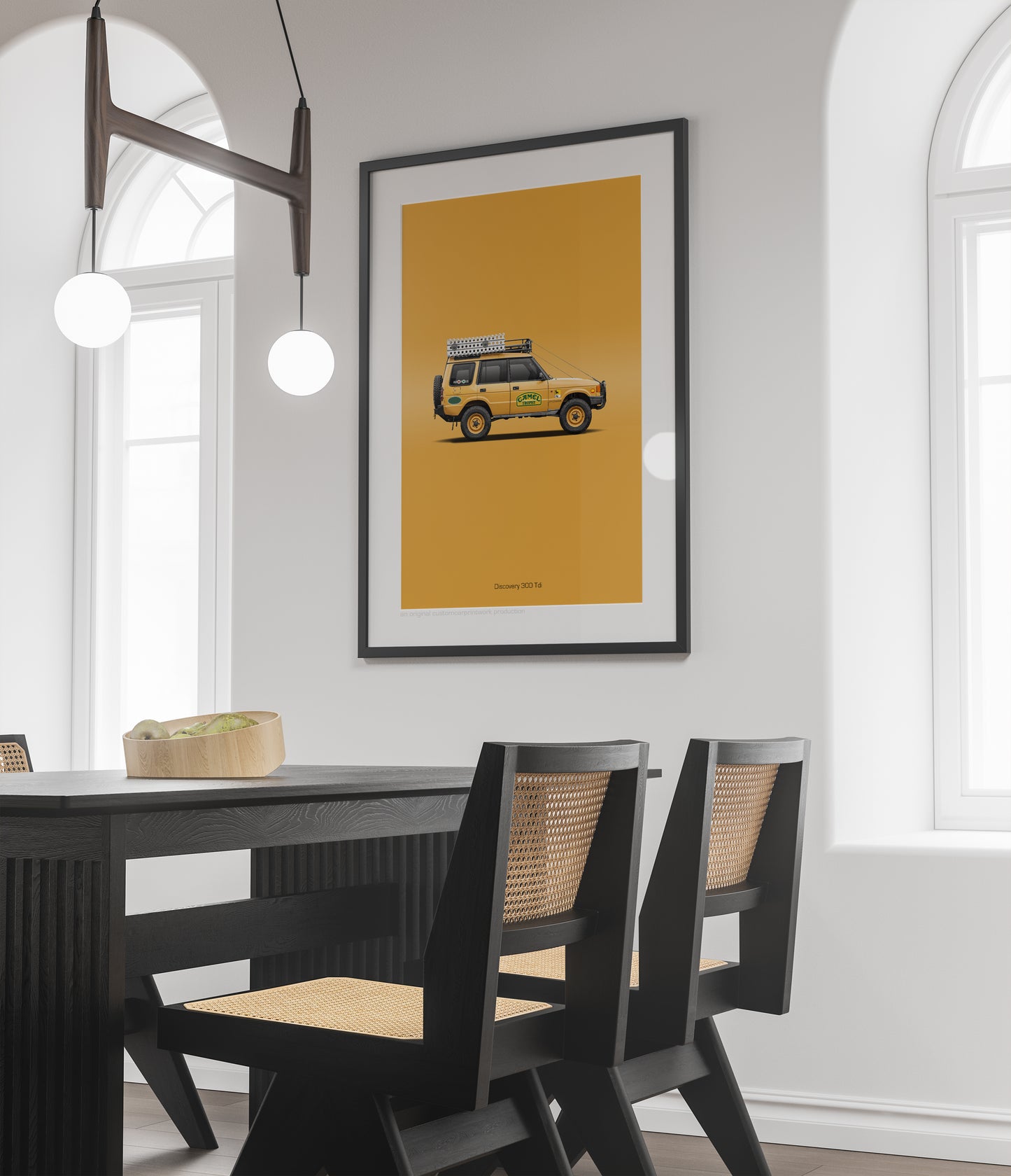 Land Rover Discovery Camel Trophy Tribute Wall Art - Liveries