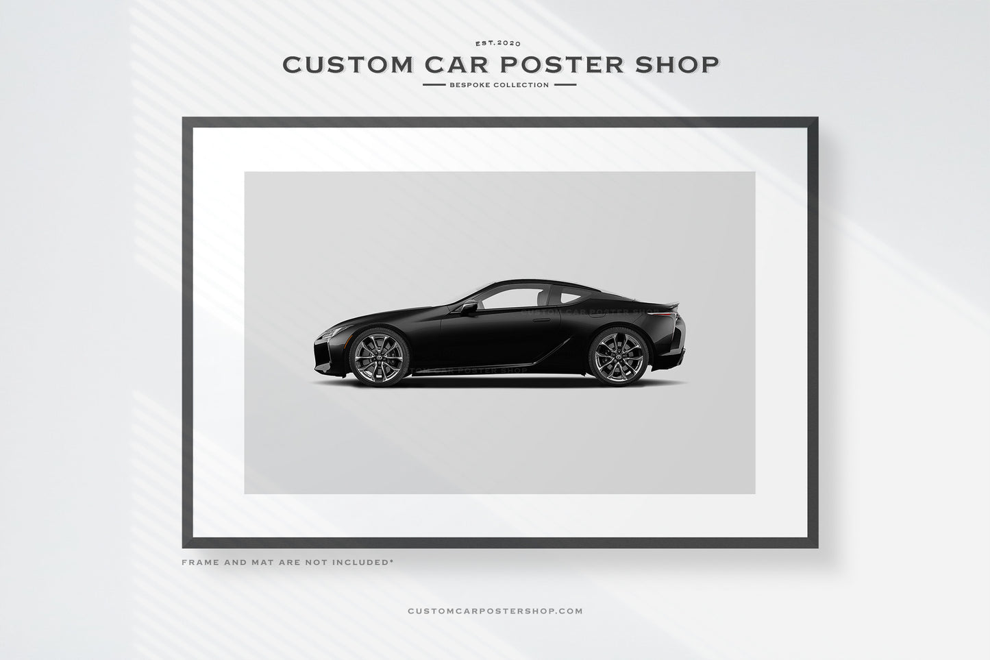 Lexus LC500 Coupe Poster (Commissioned)