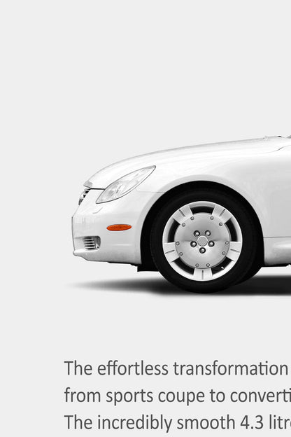 Lexus SC430 Print Ad - Driving It