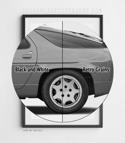 Porsche 928 S4 Advertisment Print - Lives In The Fast Lane