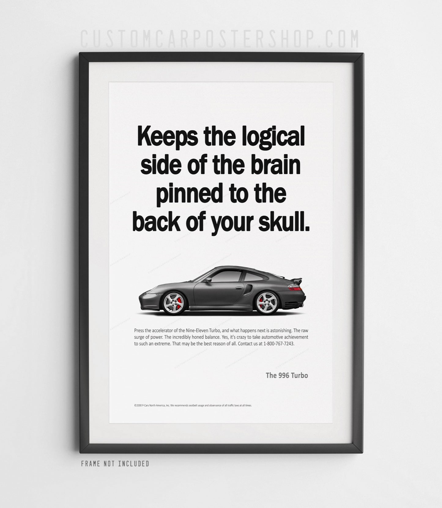 Porsche 911 (996) Turbo Vintage Ad - Logical Side