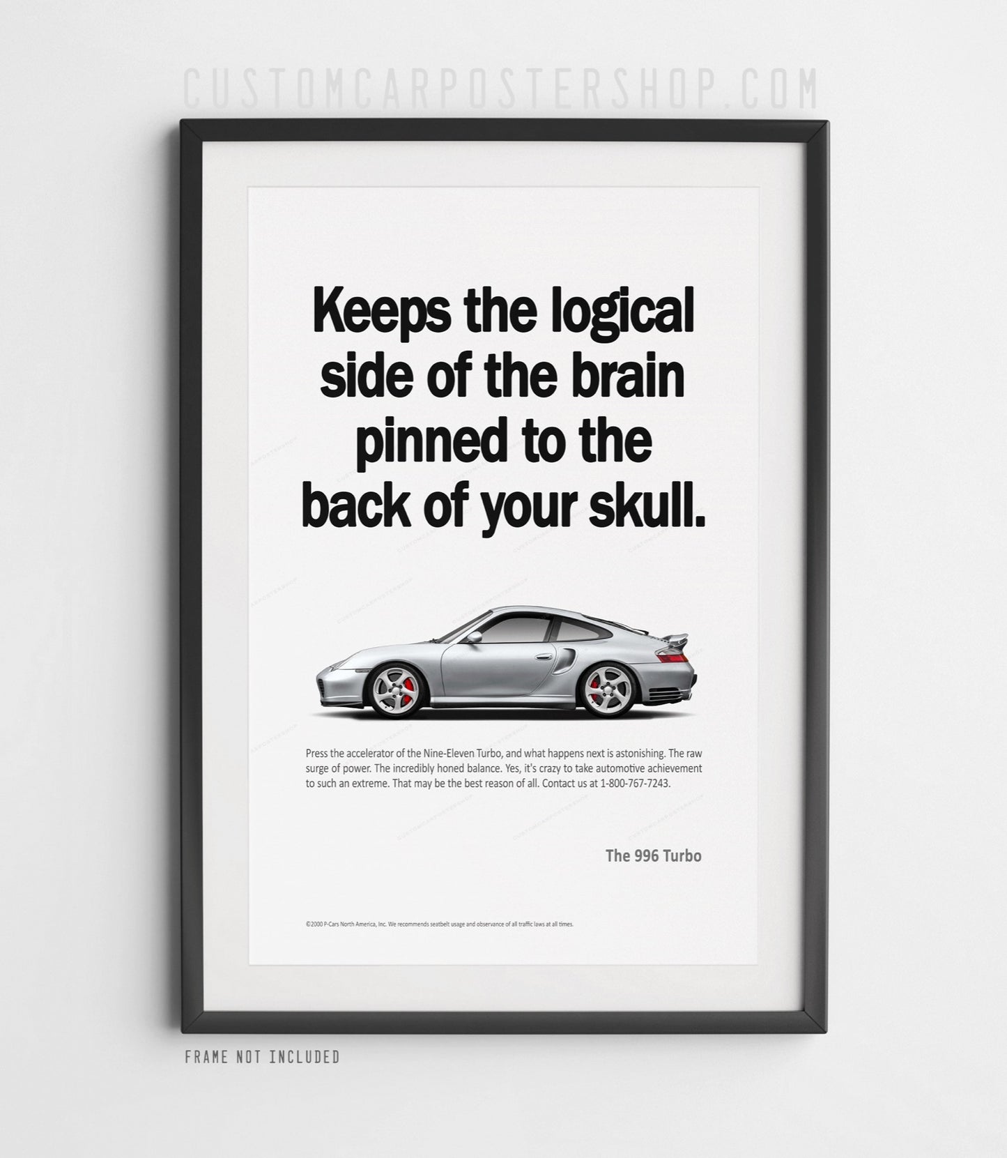 Porsche 911 (996) Turbo Vintage Ad - Logical Side