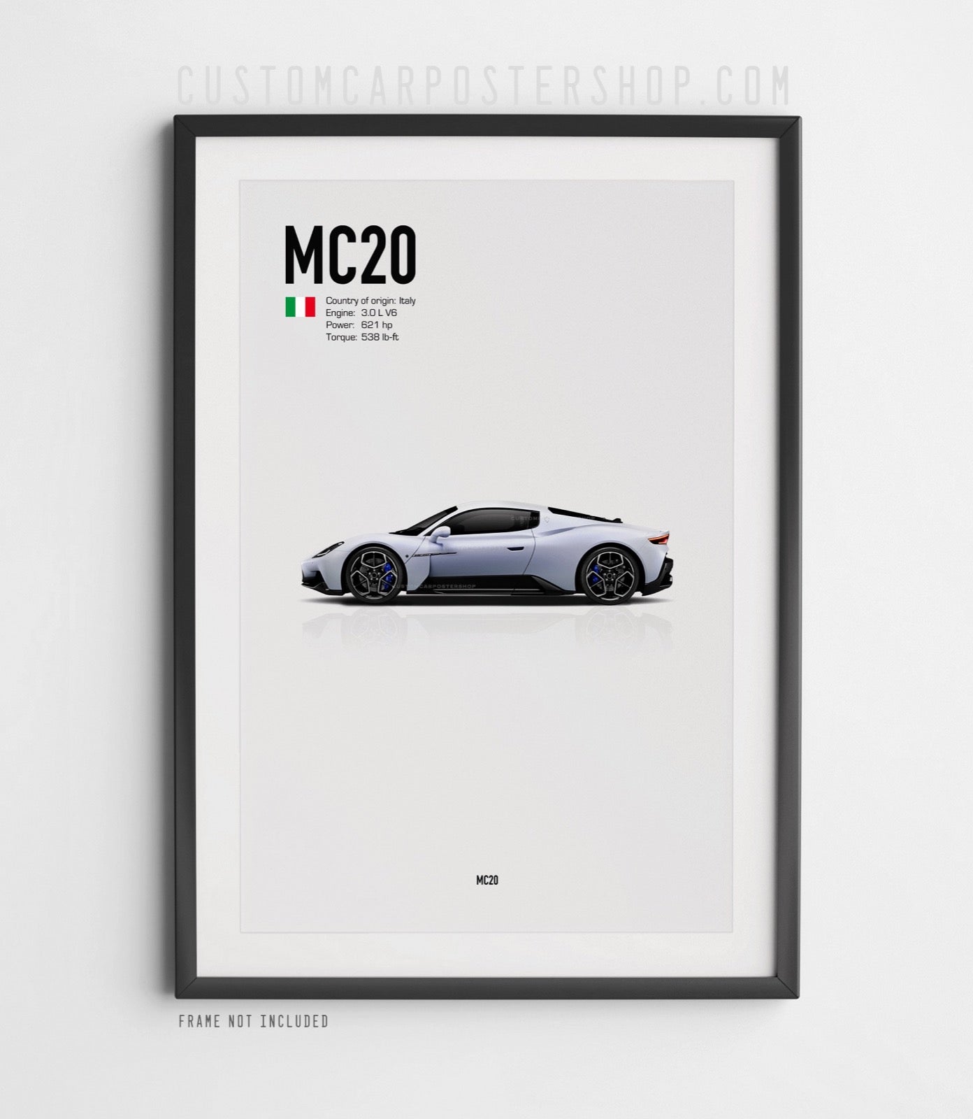 Maserati MC20 Poster