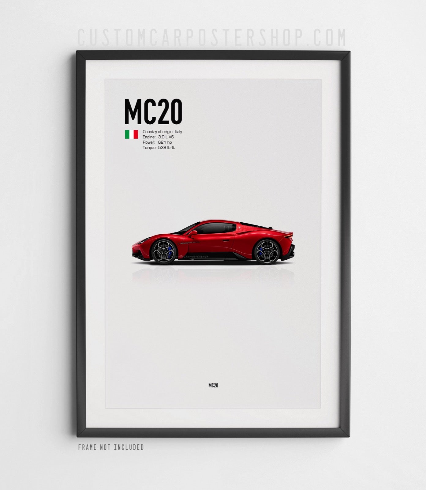 Maserati MC20 Poster